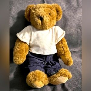 The Vermont Teddy Bear LOVE Tattoo with T-Shirt & Jeans